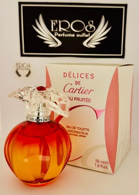 Cartier Delices de Cartier Eau Fruitee EDT 1.6 oz / 50 ml SPRAY