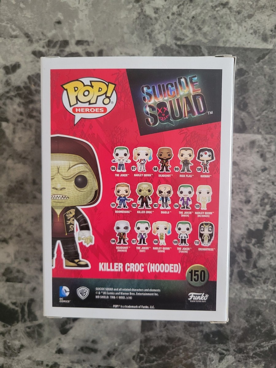 Suicide Squad Killer Croc Hooded Walmart Exclusive Pop #150