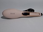 ELLE Hair Straightener Brush Pink Styler with LCD Display