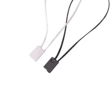 1000X Nylon Hang Tag String For Clothes Bags Price Tags Shoes Snap Lock 7 Inch