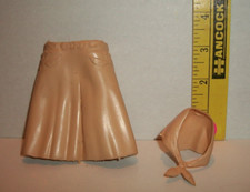 VINTAGE MARX JOSIE WEST West Johnny 1967 ACCESSORY LOT HAT  SKIRT CLOTHES A17