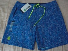 STIO CFS Classic Board Shorts, NWT - 34, 35, 36 - 7.5  Ins.; Wild Blue, UPF 50 