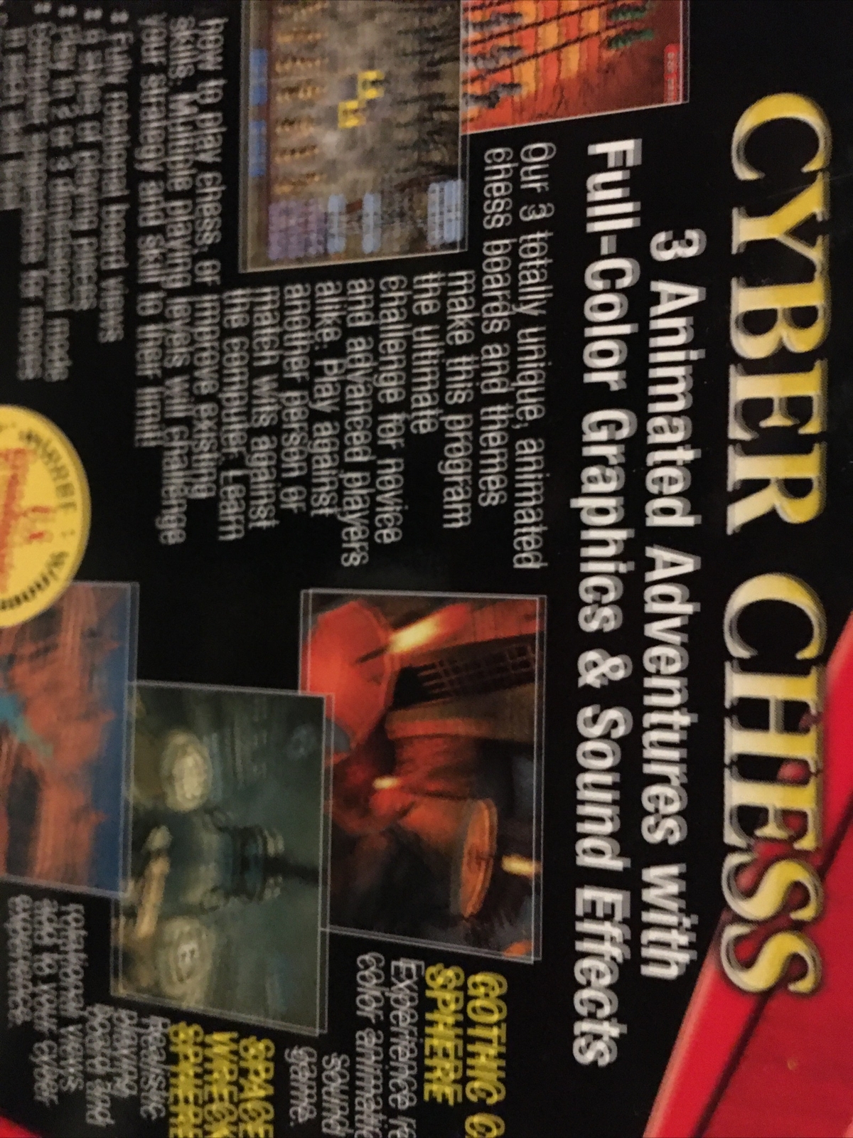 Cyber Chess : A Fantasy Adventure Game for Beginners & Grandmasters  022787607036