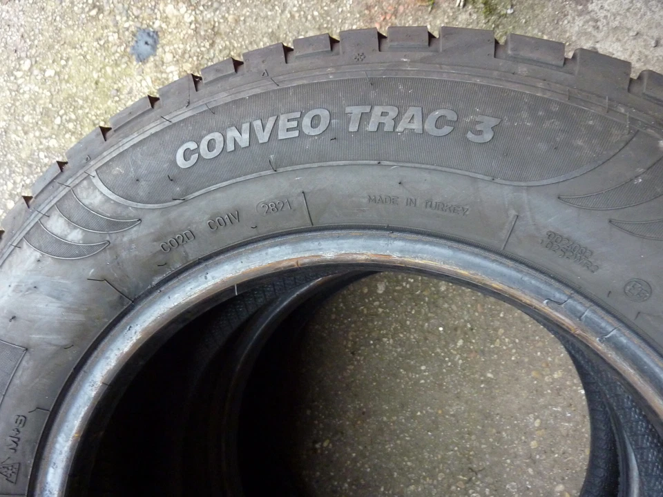 Fulda Conveo Trac 3 225 65 R 16 C 112/110R 2x Winterreifen 2821 - Bild 3 von 4