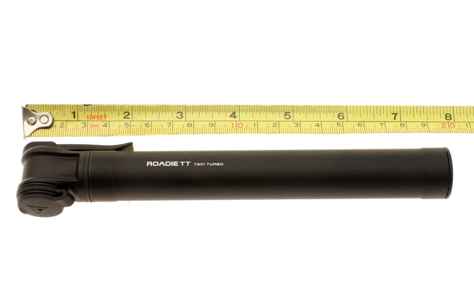 Topeak Roadie TT Twin Turbo Aluminum Pump Presta 160 PSI TRTT-2B 100g NEW - Image 4 of 4