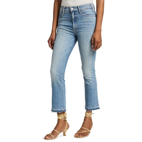 Mother Superior Jeans Holier than You patch Hustler Ankle Denim
