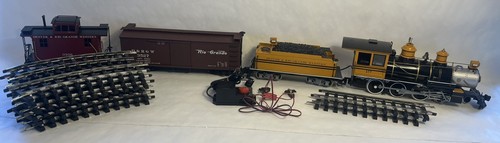 JUEGO TREN BACHMANN BIG HAULERS SILVERTON FLYER G con CAJA 90025 DENVER RIO *LEER* - Imagen 1 de 24