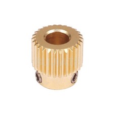 For Mk8 Extruder Drive Gear 26/40 Teeth Brass 1.75mm   drive Feed gear 5mm shaft