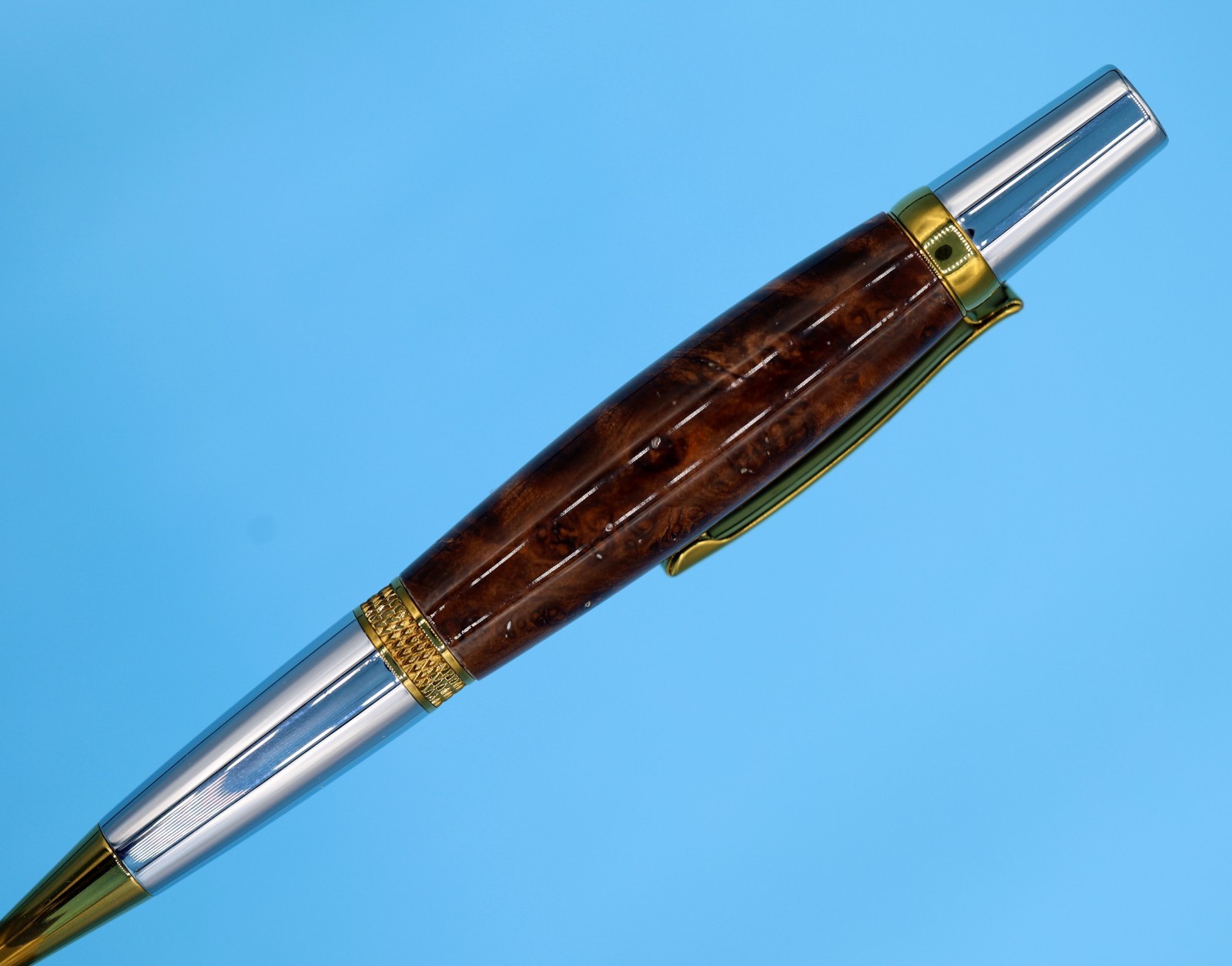 Redwood Burl Handmade Pen Fine Luxury Writing Instrument for Professionals