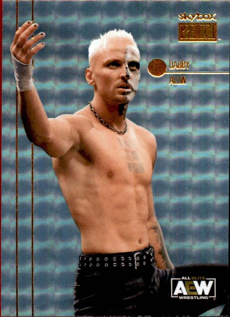Darby Allin 2022 SkyBox Metal Universe AEW Premium Star Sapphires #PP-8