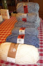 9 x 100g in 4 verschiedenen Farben ALAFOSS OF ICELAND HESPAU LOGI WOLLE