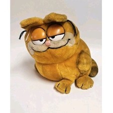Dakin Garfield Plush Large Chunky 10" Vintage Cat Chubby Stuffed Animal