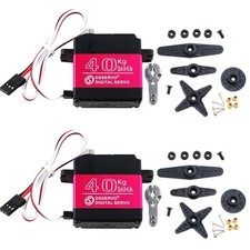 40KG Digital Servo High Speed Servo Motor 45 kg/cm.at 6.8V , Full Metal Gear...
