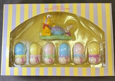 WINNIE THE POOH Happy Easter Egg Cup Set Disney's Holiday Collection 13 pc