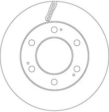 Disque de frein Ssangyong REXTON