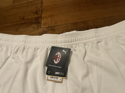 AC Milan ハーフパンツ ホワイト AC Milan 2024-25 Stadium Home Soccer Shorts White Football - Men's