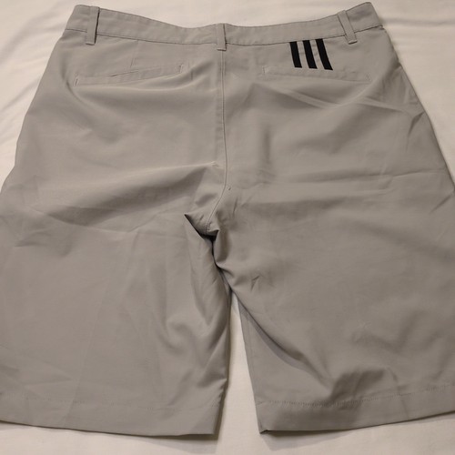 ADIDAS Mens Golf Short 34 x 10 Lightweight Athletic Gray Actual 35" - Picture 6 of 7