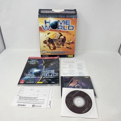 Home World PC CD-ROM WIN95/98 Game of the Year Edition Big Box & Prima Guide