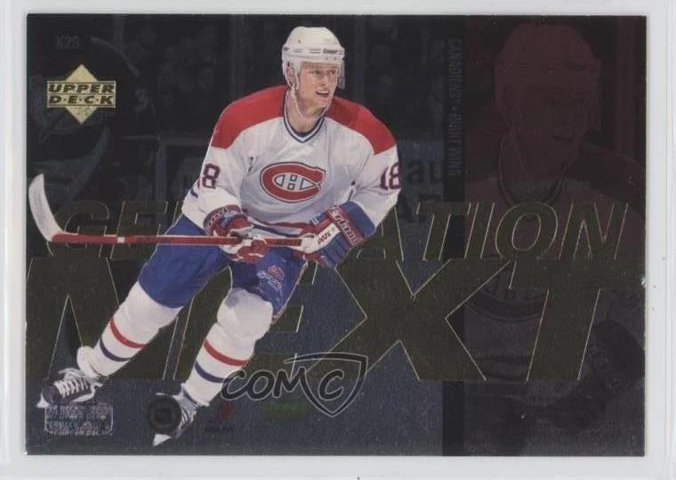 1996-97 Upper Deck Generation Next Alexander Mogilny Valeri Bure #X29 HOF - Image 2 of 2