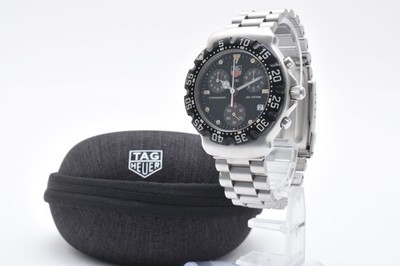 N MINT/W BOX】TAG HEUER Formula1 CA1211-R0 Chronograph Quartz