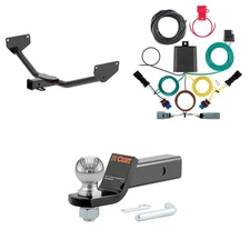 CURT Tow Package Trailer Hitch Wiring Harness #45041 Ball Mount Pin & Clip-13585