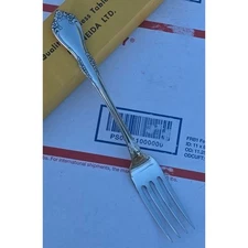 Oneida MANSFIELD pattern Floral Accent Dinner Fork by Oneida LTD 7 1/4" Lot of 2