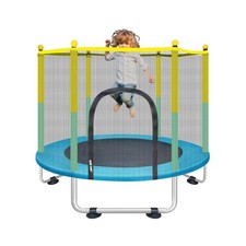 Indoor Trampoline for Kids Ages 1-8, 55" Small Outdoor Toddler Tram... Fast Ship