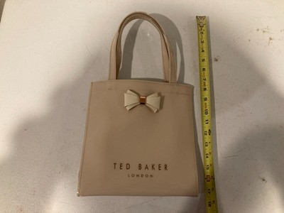 Ted Baker London Tote Bag Pink With Bow PVC