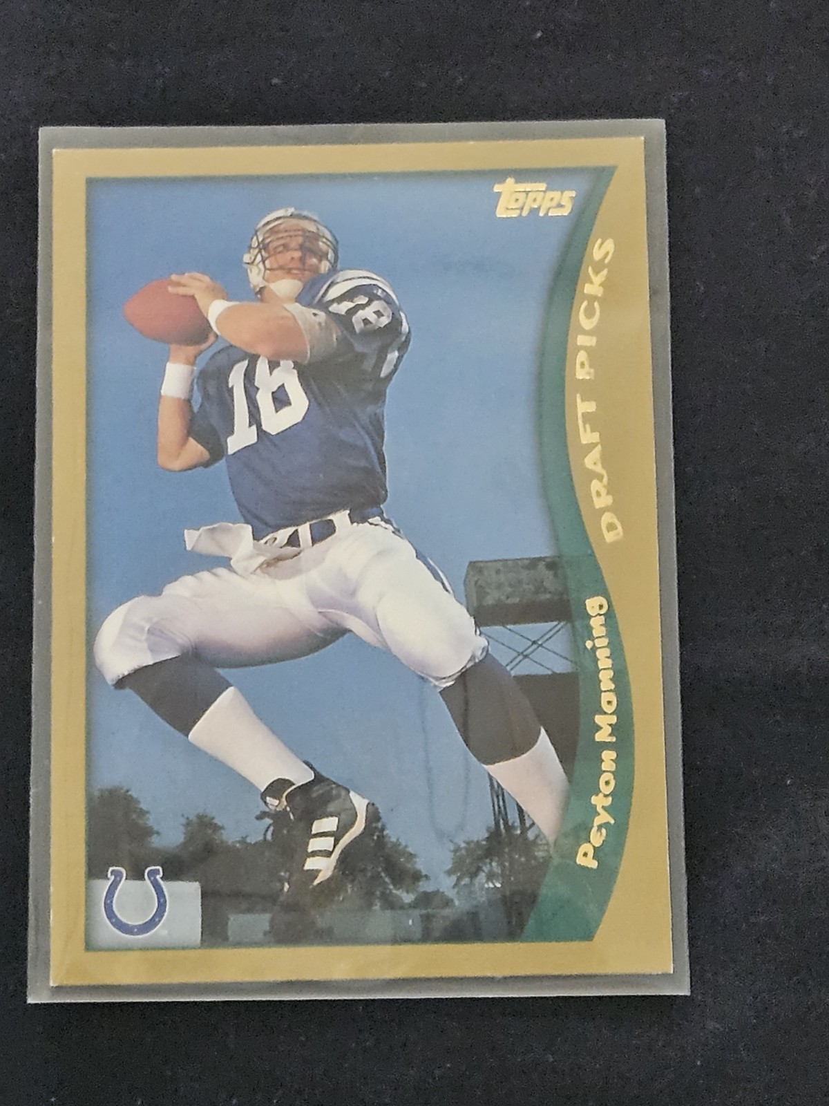 Peyton Manning Rookie Card  #360 1998 Topps  NFL  Colts Indianapolis 