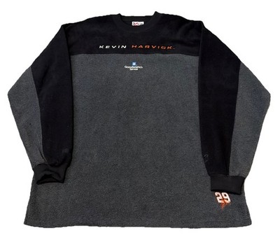Vintage Kevin Harvick NASCAR Racing Fleece Sweatshirt Chase Authentics 2XL