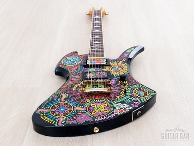 2000s Fernandes Mockingbird Hide Signature MG-120X, Graphic on