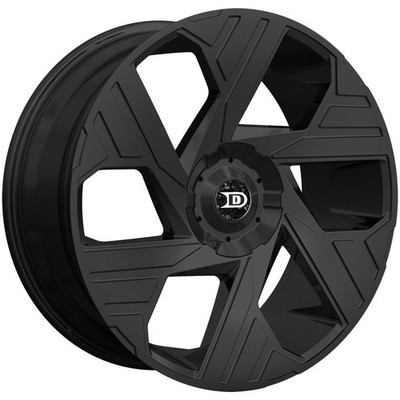 Drastic DS8 20x8.5 5x4.5''/5x120 +35mm Gloss Black Wheel Rim 20'' Inch