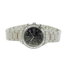 Omega Omega Speedmaster 3513.50.00 SS Black Automatic Men's Watch With Warranty Used