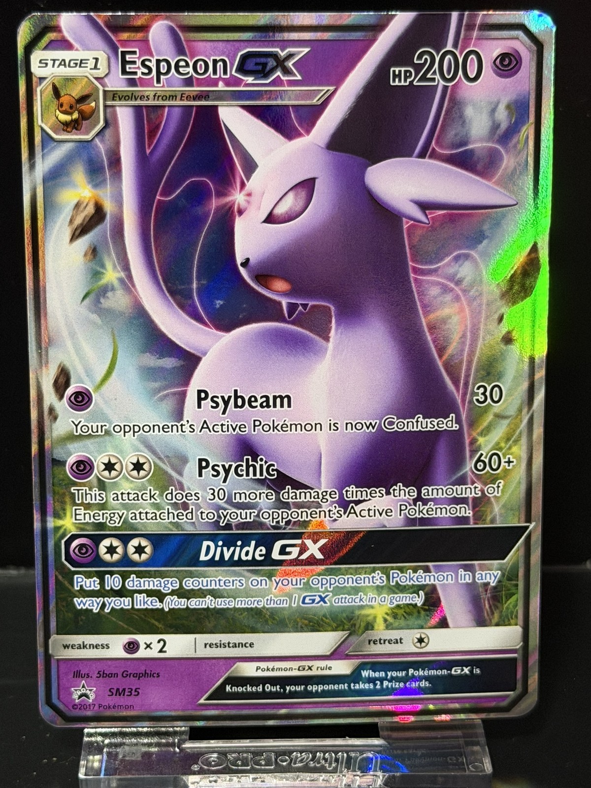 Espeon GX - SM35 Holofoil SM Promos NM