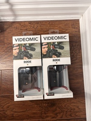 Rode VideoMic Camera-Mount Shotgun Microphone with Rycote Lyre Shock Mounting