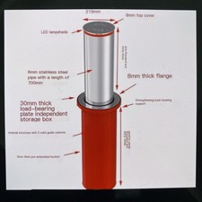 ELECTRIC  BOLLARD POST - PARKING HOME / CAR SECURITY