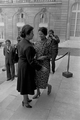 Official Visit Of Egyptian President Anwar El Sadat In Paris. In P- Old Photo 21