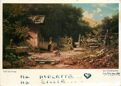 AK - Carl Spitzweg - Die Waldkapelle - Kunstverlag Joseph Lang München - Biederm