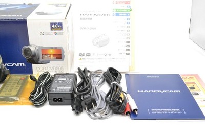 デジタルビデオレコーダ－ＤＶＤ５０５　Sony Sony DCR-DVD505 DVD camcorder with Dolby® Digital surround sound
