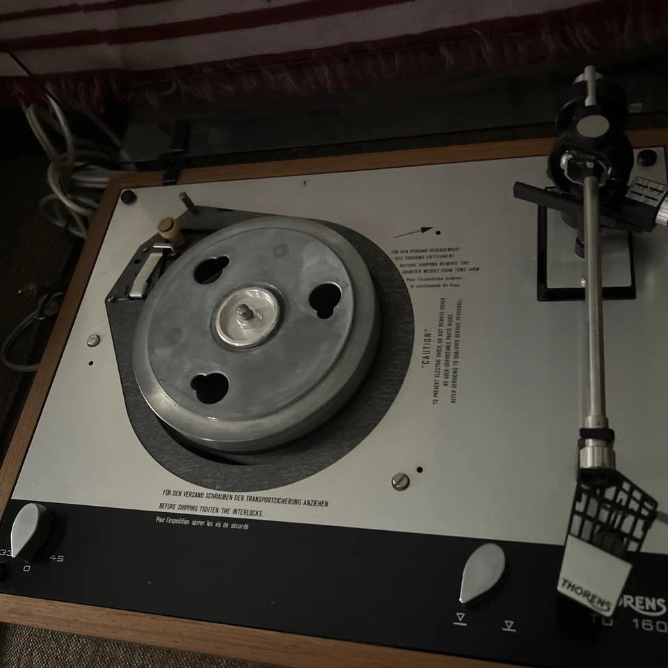 Tocadiscos Thorens TD-160 Foto 3 de 4