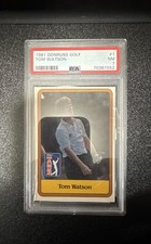1981 Donruss Golf Stars - Tom Watson #1 (RC)