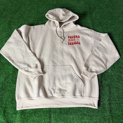 Gildan Future Mrs Lueders In My Engaged Era Graphic Print Hoodie Sweater Size M