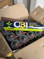 OB1 Multi Surface Construction Sealant & Adhesive. Brown.Box Of 12. See Exp date