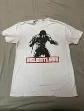 “Relentless” Raskol Apparel Medium T Shirt Conan Inspired (white)