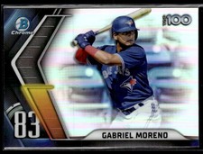 2022 Bowman #BTP-83 Gabriel Moreno Bowman Scouts' Top 100 Rookie 0603D