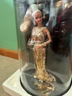Gorgeous vintage Mattel Bob Mackie Designer Gold fashion doll w/ orig shipper