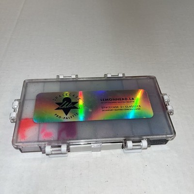 Lemonhead LA Spacecase Professional Glitter Palette 24 Luxury Concentrates