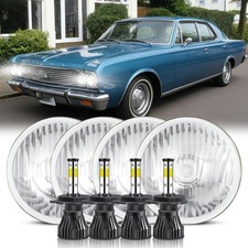For 1958-1974 Cadillac Deville 4pcs 5-34 5.75 Led Headlights Highlow Beam Dot-