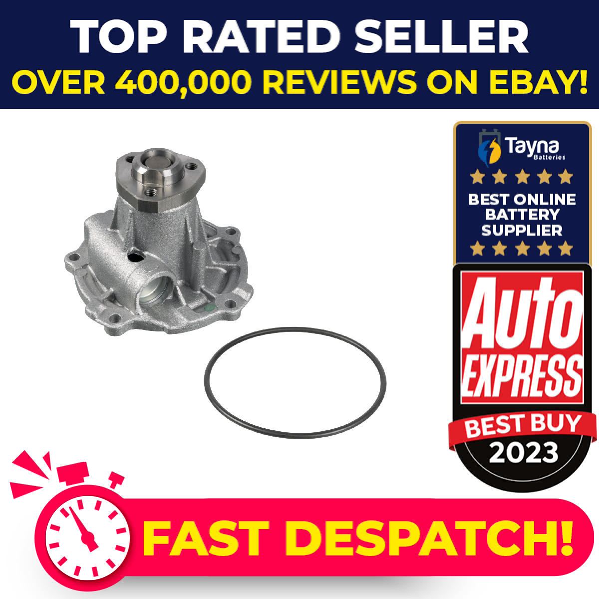 Water Pump fits VW POLO Mk3 1.7D 97 to 99 Coolant 028121004 028121004V Febi New