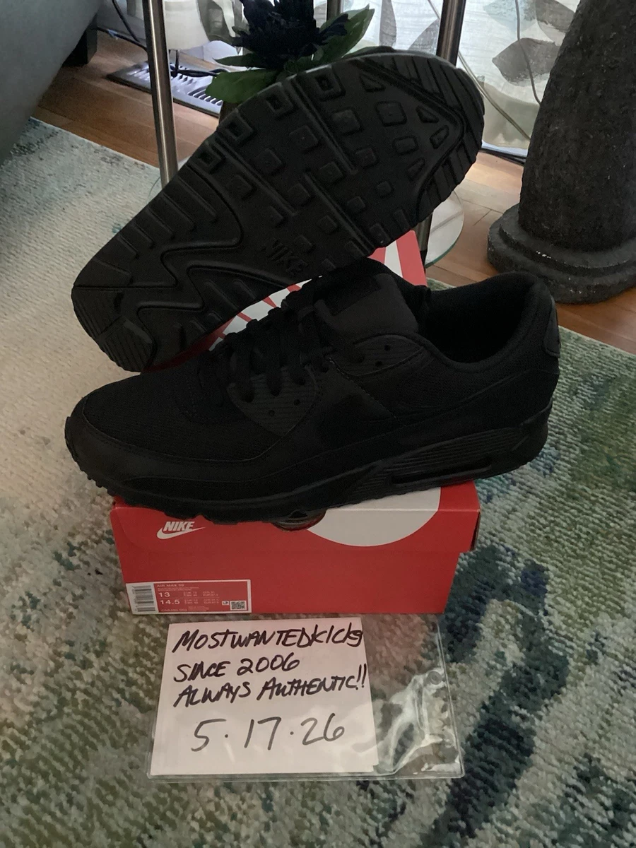 Nike Air Max 90 Triple Black for Sale | Authenticity Guaranteed | eBay